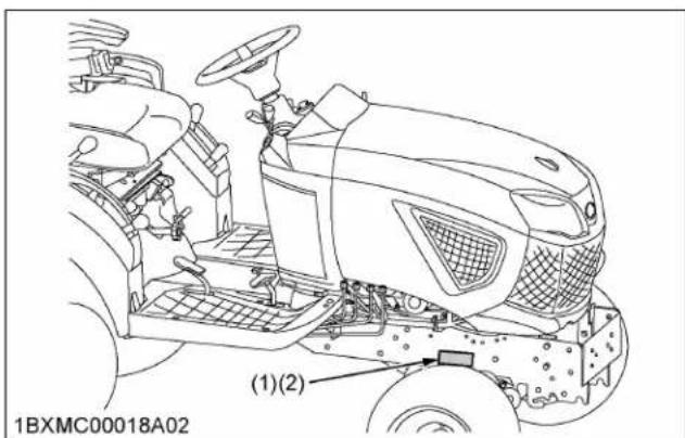KUBOTA BX23S - SERVICE D'ENTRETIEN DU CONCESSIONNAIRE - 1