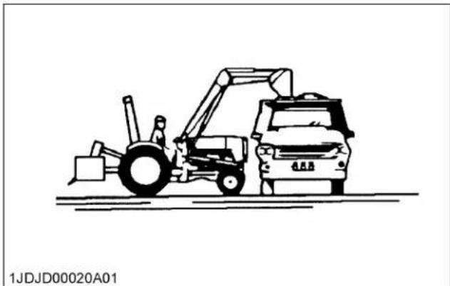 KUBOTA BX23S - Déchargement du godet - 1