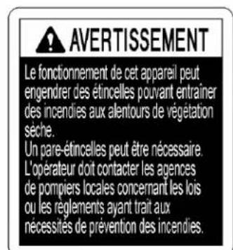 KUBOTA BX23S - .AVERTISSEMENT - 8