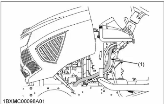 KUBOTA BX23S - AVERTISSEMENT - 1