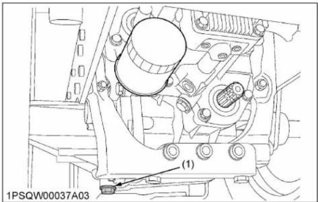 KUBOTA BX23S - AVERTISSEMENT - 1