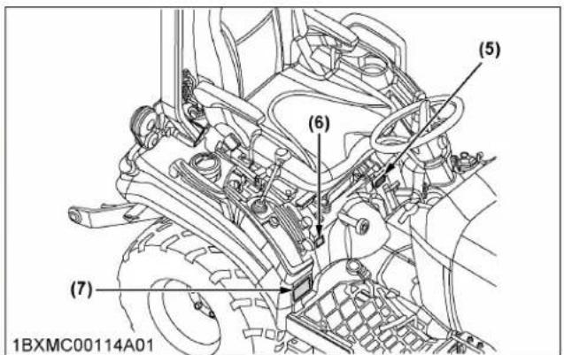 KUBOTA BX23S - .AVERTISSEMENT - 12