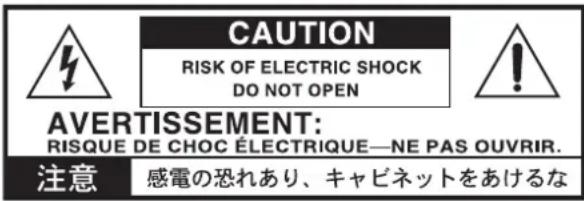 VOX AC30C2X - INFORMATIONS IMPORTANTES DE SECURITE - 1