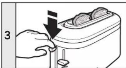 KITCHENAID KMT5115 - Utilisation du grille-pain - 3