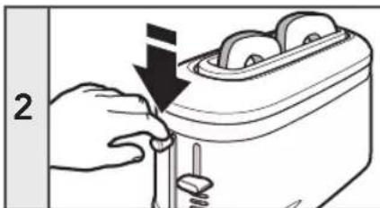 KITCHENAID KMT5115 - USING THE TOASTER - 1