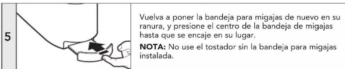 KITCHENAID KMT5115 - LIMPIEZA DEL TOSTADOR - 5