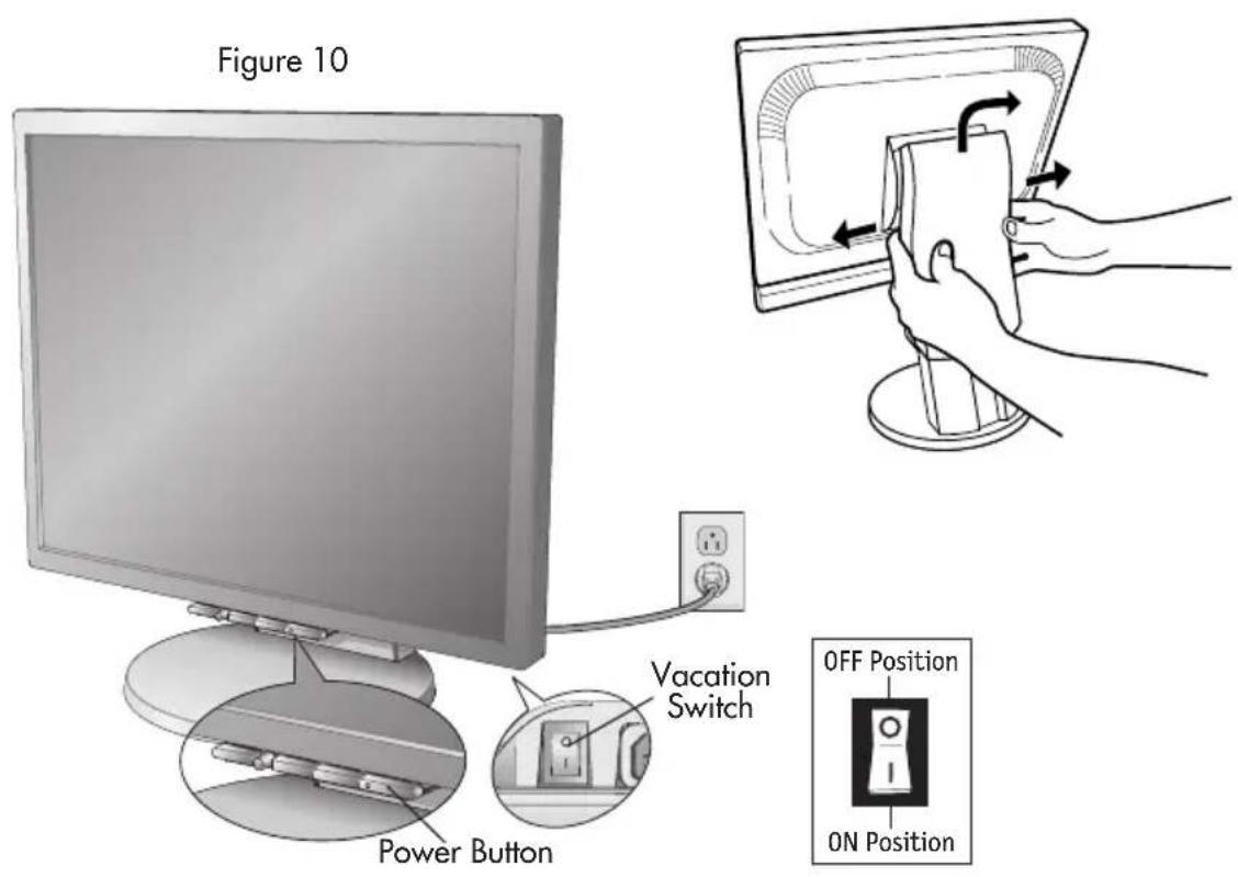NEC MultiSync LCD2170NX - To attach the MultiSync LCD monitor to your system: - 11