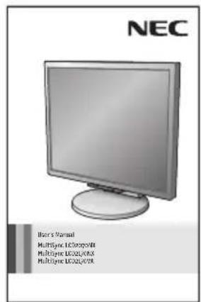 NEC MultiSync LCD2170NX - LCD2070NX / LCD2170NX - 3