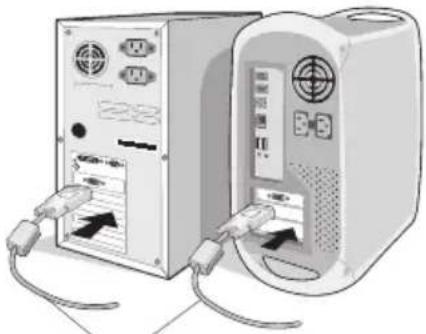 NEC MultiSync LCD2170NX - To attach the MultiSync LCD monitor to your system: - 1