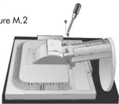 NEC MultiSync LCD2170NX - Remove Monitor Stand for Mounting - 3