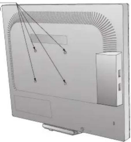 NEC MultiSync LCD2170NX - Instalación de brazos flexibles - LCD2070NX, LCD2070VX - 4