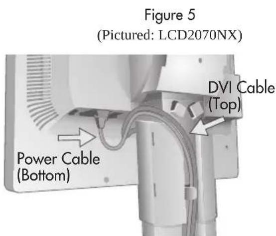 NEC MultiSync LCD2170NX - To attach the MultiSync LCD monitor to your system: - 5