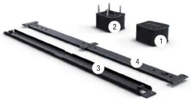 LD Systems Maui G2 - Installation kit for parallel wall mounting of MAUI 11 G2 and MAUI 28 G2 speaker columns - 1