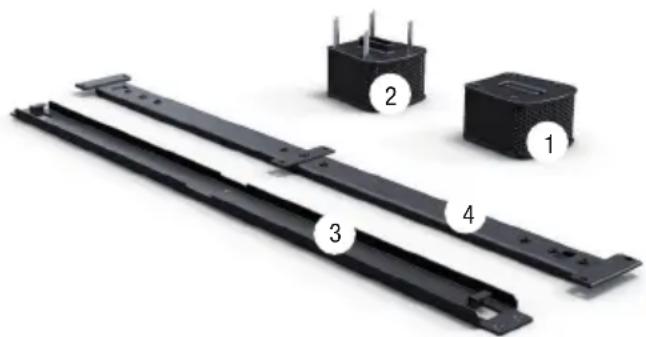 LD Systems Maui G2 - Zestaw instalacyjny do płaskiego montażu ściennego kolumn głośnikowych MAUI11G2 i MAUI28G2 - 1