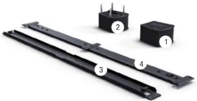 LD Systems Maui G2 - Installations-Set für die flache Wandmontage der MAUI11G2 und MAUI28G2 Lautsprechersäulen - 1