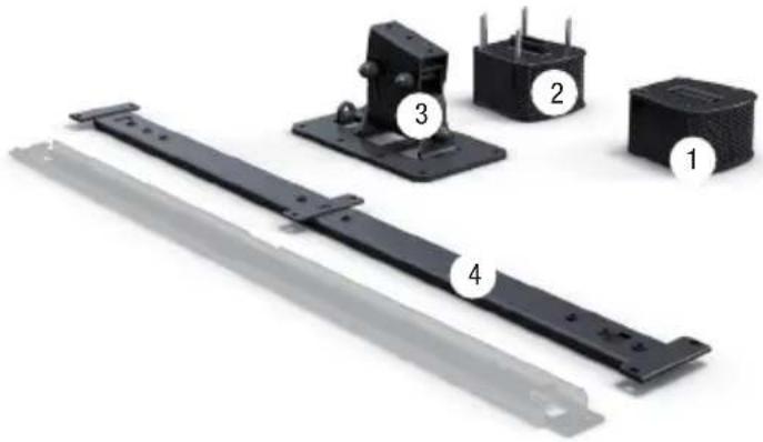 LD Systems Maui G2 - Zestaw instalacyjny z mechanizmem przechylno-obrotowym do montażu ściennego kolumn głośnikowych MAUI11G2 i MAUI28G2 - 1