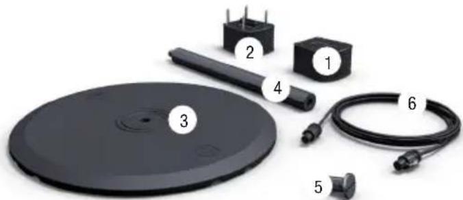 LD Systems Maui G2 - Kit de montage sur pied pour les colonnes d'enceintes MAUI11G2 et MAUI28G2 - 1