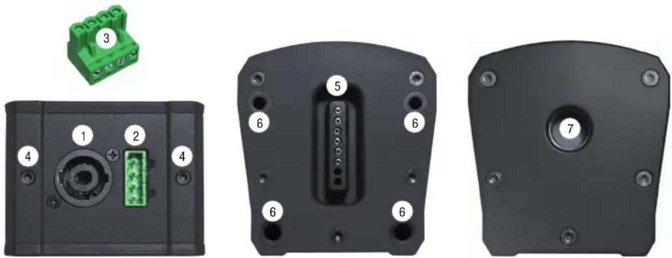 LD Systems Maui G2 - Set de pies de soporte para las columnas de altavoces MAUI11G2 y MAUI28G2 - 2