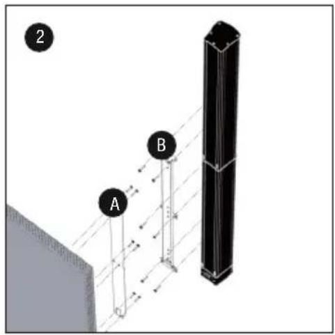 LD Systems Maui G2 - WANDMONTAGE LDMG2IK1 - 1