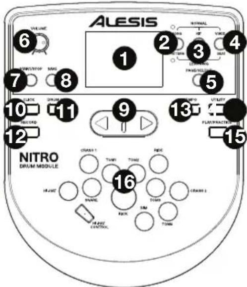 ALESIS Nitro Mesh Kit - Vorderseite - 1