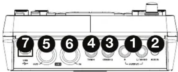 ALESIS Nitro Mesh Kit - Rear Panel - 1