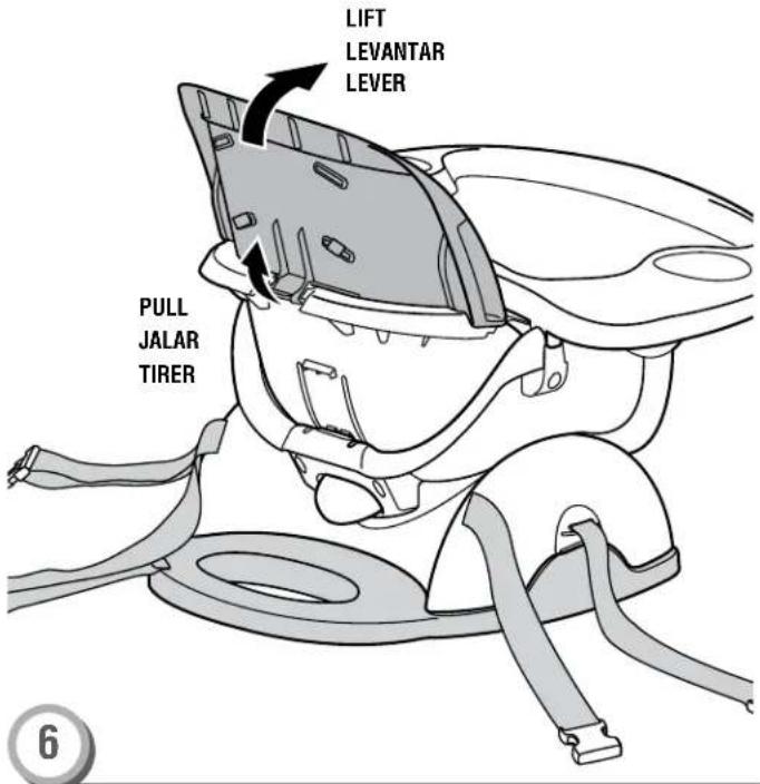 FISHER-PRICE W9473 - Transformer la chaise haute en siège d'appoint - 2