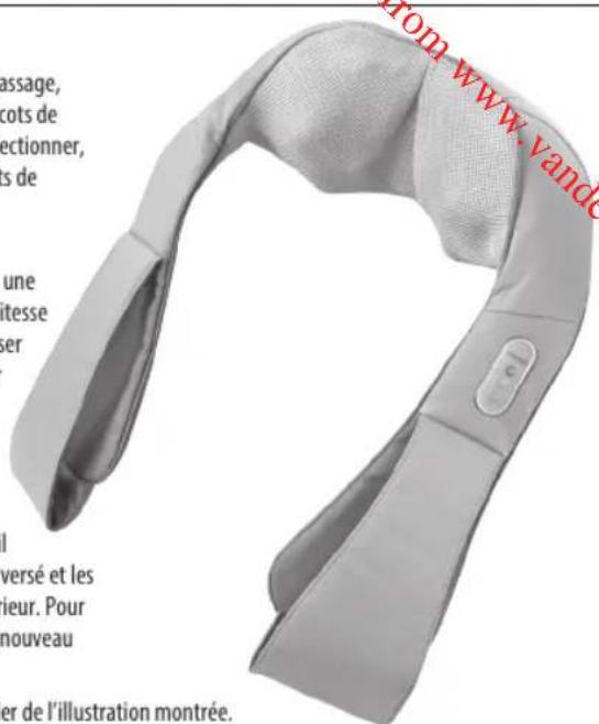 HOMEDICS 3D3000EU - Bouton mode inversé - 1