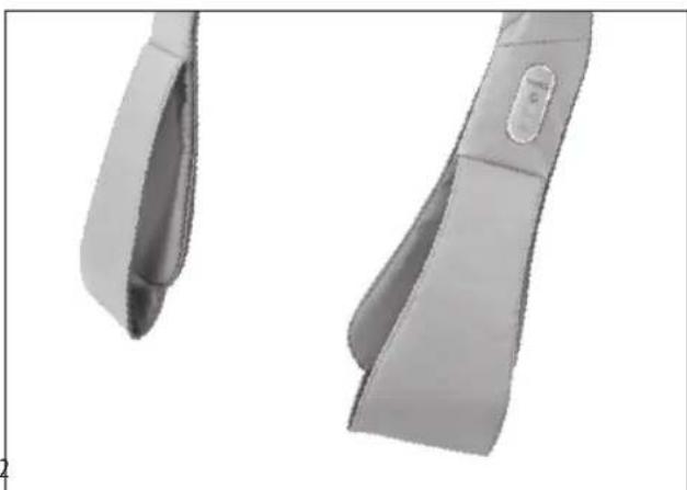 HOMEDICS 3D3000EU - Knop voor omgekeerde Shiatsu-beweging - 3