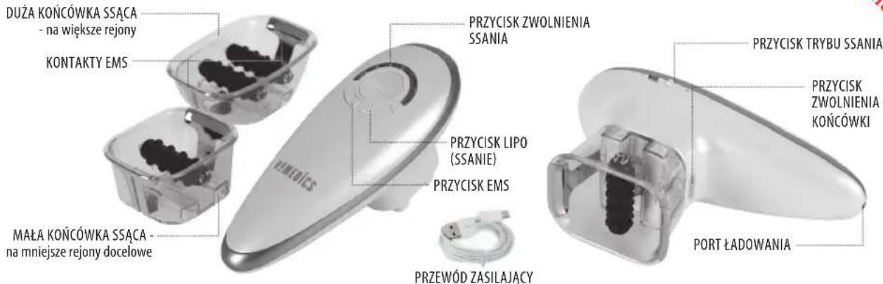 HOMEDICS Smoothee CELL500EU - WŁAŚCIWOSCI PRODUKTU - 1