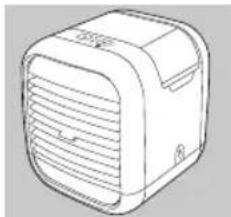 HOMEDICS My Chill PAC25EU2 - Placering av den personlga utrymmeskylaren - 8