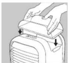 HOMEDICS My Chill PAC25EU2 - Emplacement du rafraichisseur d'air personnel Personal Space Cooler - 5