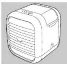HOMEDICS My Chill PAC25EU2 - Emplacement du rafraichisseur d'air personnel Personal Space Cooler - 8
