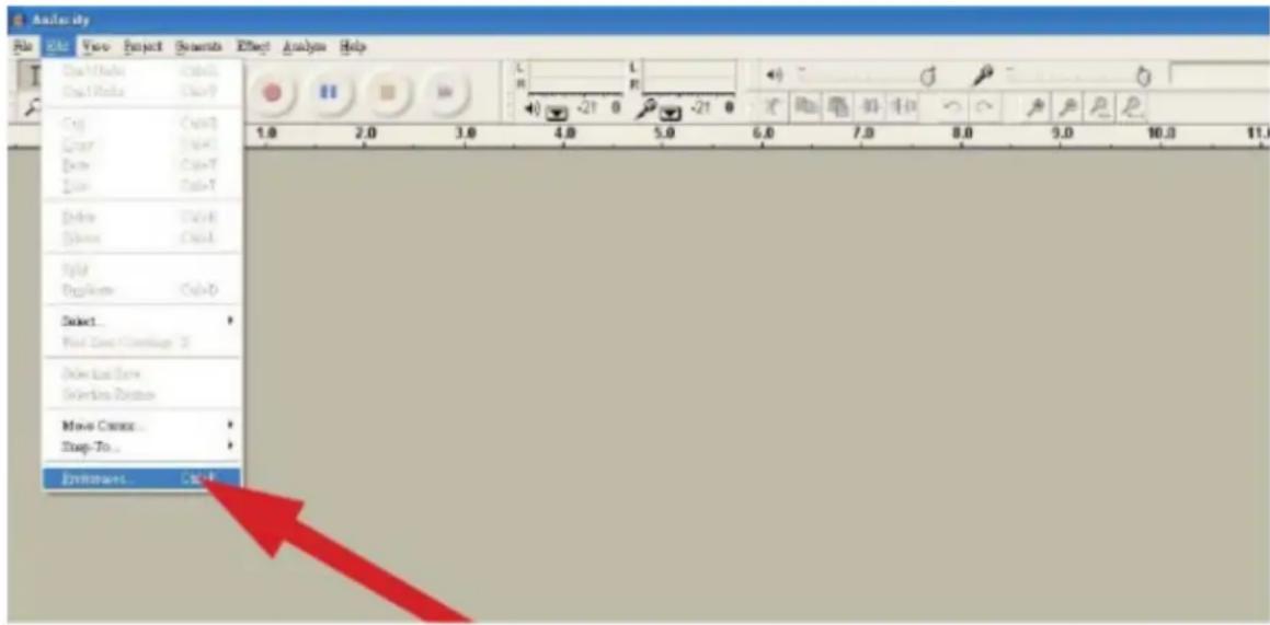IBIZA SOUND LP200 - Einstellung des PC für Audacity - 1