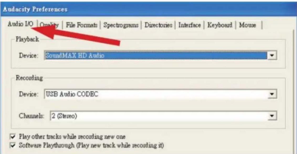 IBIZA SOUND FREEVINYL - Einstellung des PC für Audacity - 2