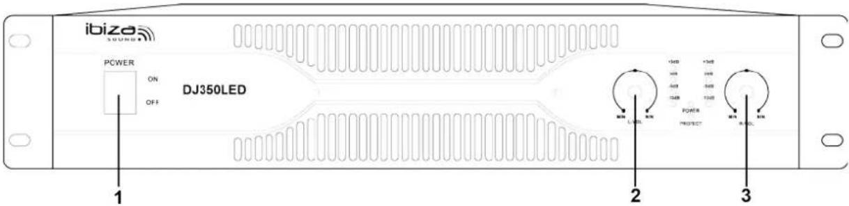 IBIZA SOUND DJ350LED - AMPLIFICATEUR - 1