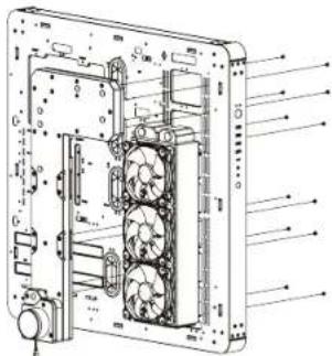 THERMALTAKE Core P8 TG - Pump Installation - 2