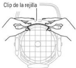 Clip de la rejilla
