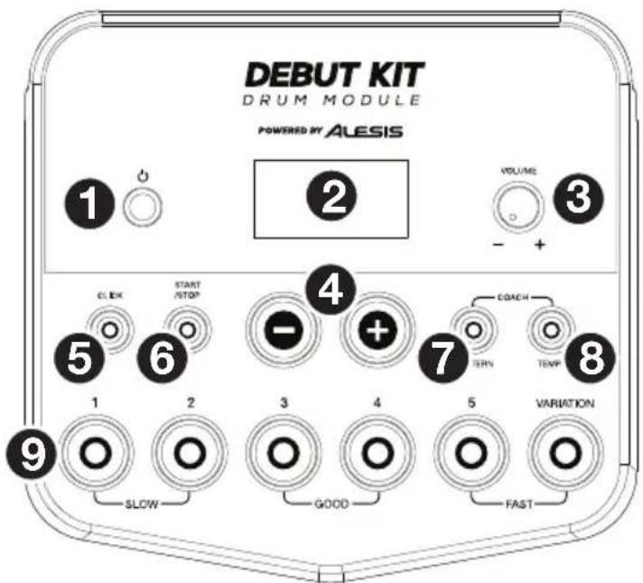 ALESIS Debut Kit - Oberseite - 1