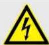 Stairville LED Power & DMX Bar - Symbole d'avertissement Type de danger - 1