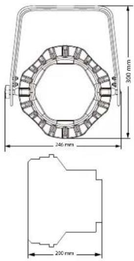 Stairville Outdoor Stage Par 12x3W - Données techniques - 1