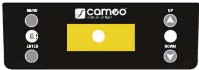 Cameo TS 40 LED Theater Spot - ZŁACZA, ELEMENTY OBSŁUGI I WSKAZNIKI - 2
