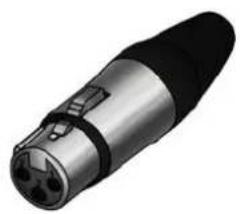 Stairville Retro Flat Par - Connexions DMX - 1