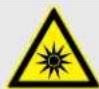 Stairville Retro Flat Par - Symbole d'avertissement Type de danger - 1