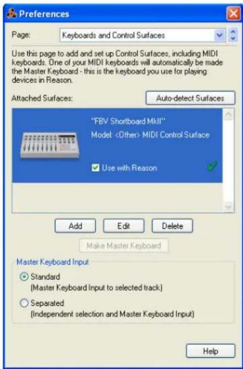 LINE 6 FBV Express MKII - Propellerhead Reason® — Tutorials d'utilisation avec le FBV MkII - 4