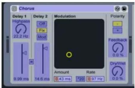 LINE 6 FBV Express MKII - Assignation des pédales du FBV aux paramètres de Live - 2