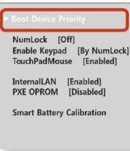 SAMSUNG NP400B4CEXP - 更改引导优先级 - 2