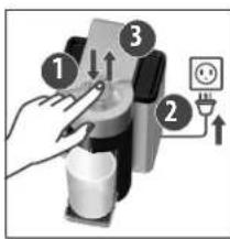 DELONGHI Nespresso Vertuo Evoluo - ANTES DE UN PERÍODO SIN USO, PARA PROTECCION CONTRA EL CONGELAMIENTO O ANTES DE UNA REPARACION - 7