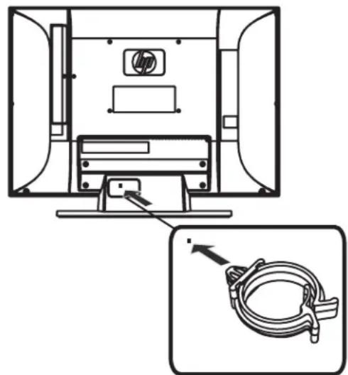 HP LC4776N - Conexión de la alimentación del televisor - 2