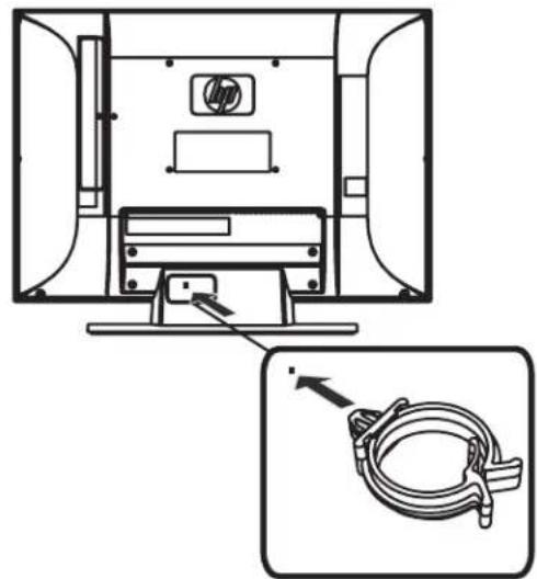 HP LC4776N - Connecting power to the TV - 2