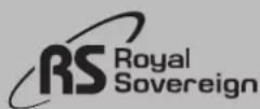 Royal Sovereign RDH330 - INSTRUCTIONS - 1